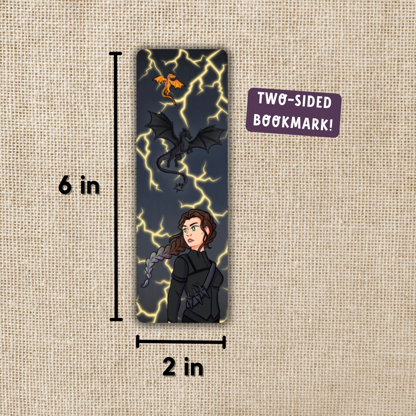 Wildly Enough - Violet Sorrengail Bookmark | Fourth Wing