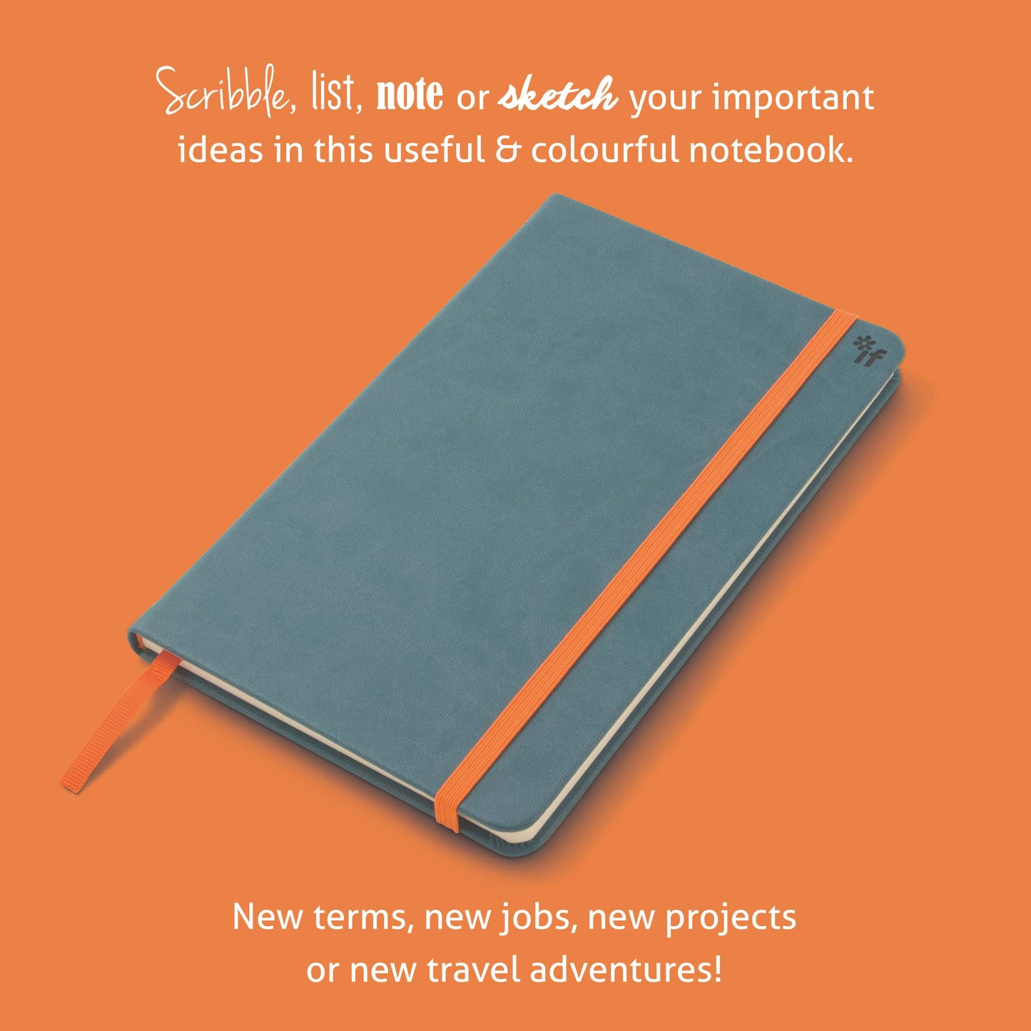 if USA - Bookaroo A5 Notebook: Fern