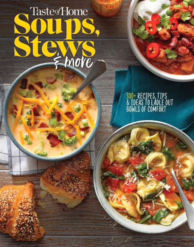 Simon & Schuster - Taste of Home Soups, Stews and More by