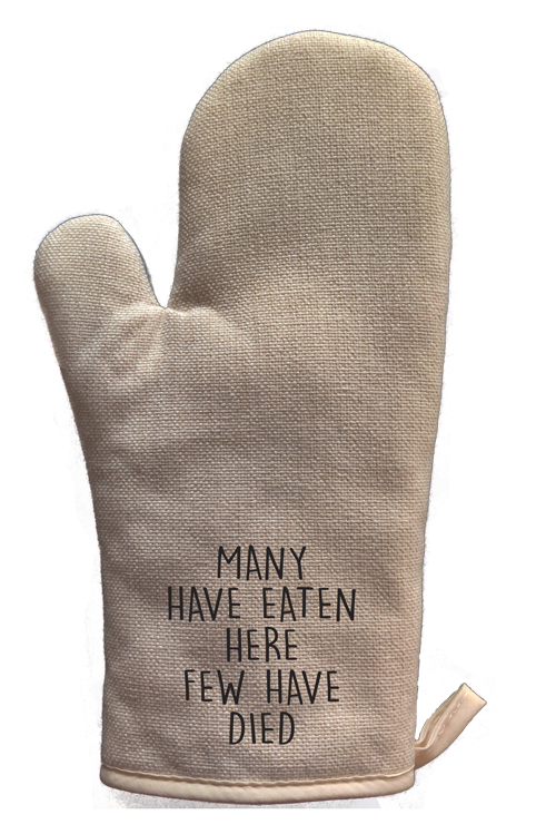 Familiar Goods - Few Died - Oven Mitt