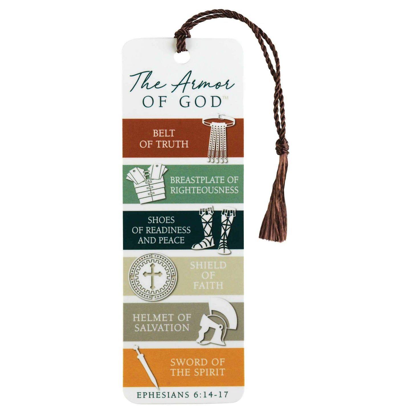 Full Armor Of God Tassel Bookmark