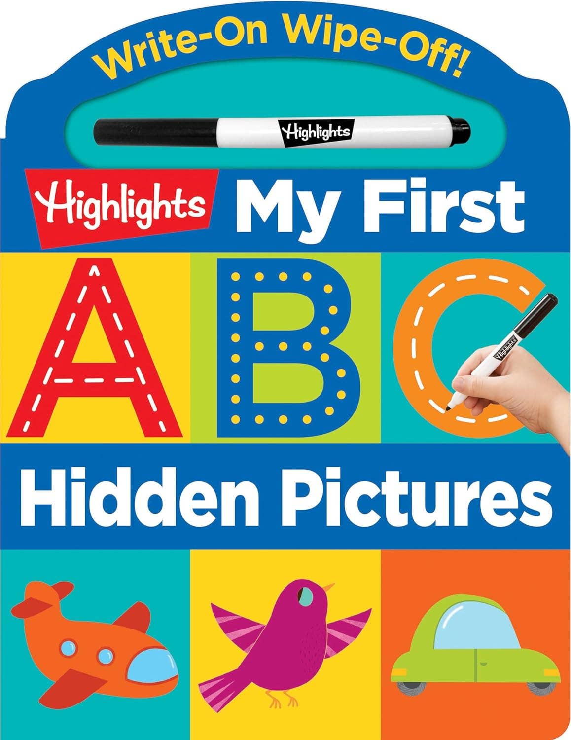 Highlights for Children - Write-On Wipe-Off My First ABC Hidden Pictures