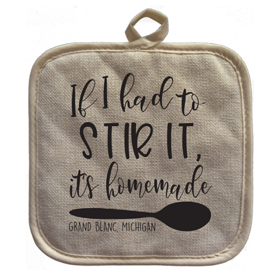 Familiar Goods - Homemade - 7.75" x 7.75"