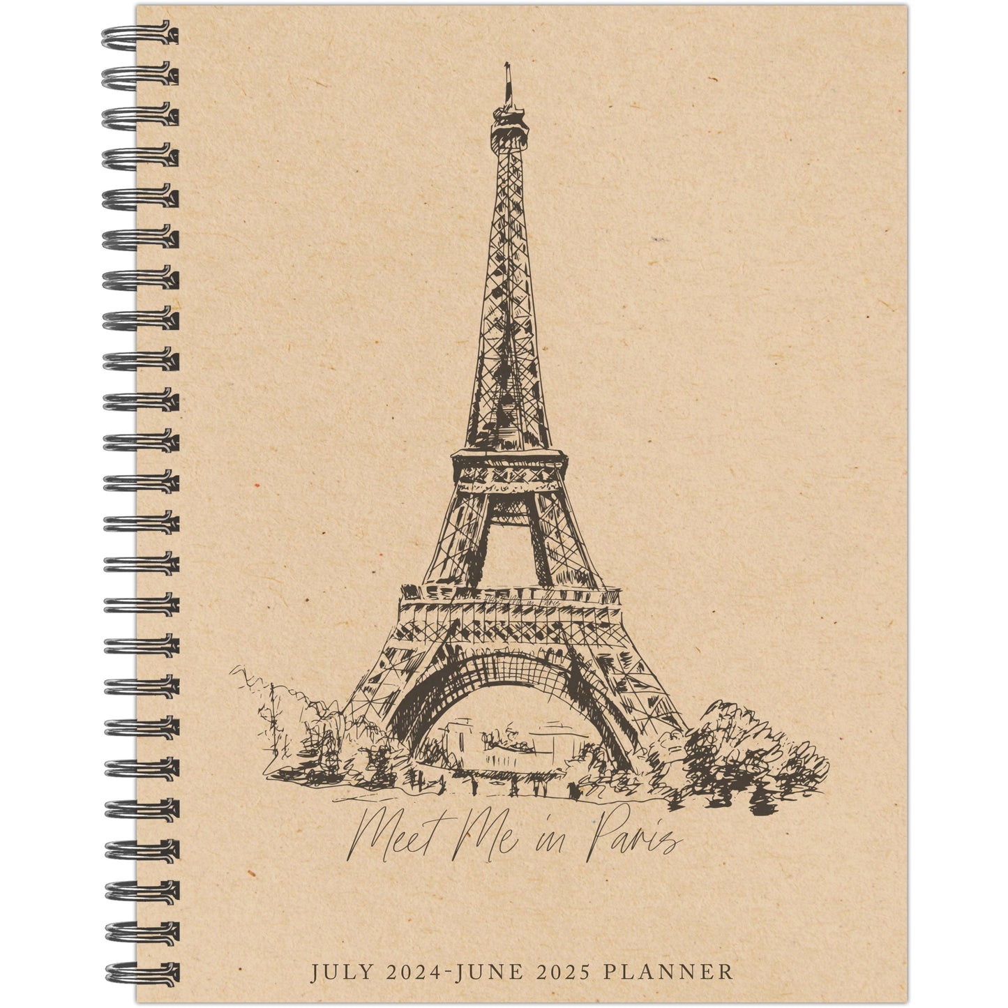 Paris Academic July 2024 - June 2025 8.5" x 11" Softcover Planner