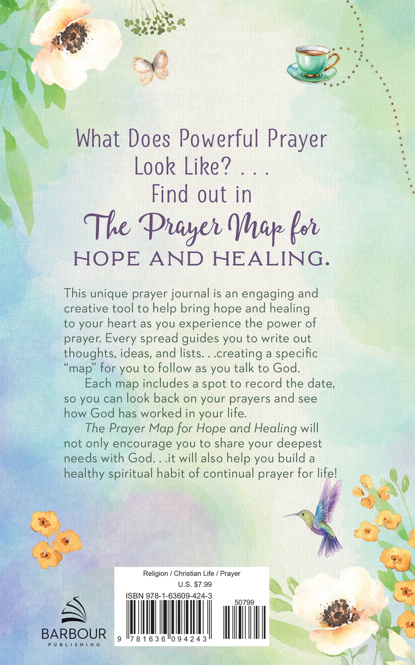 Barbour Publishing, Inc. - The Prayer Map for Hope and Healing