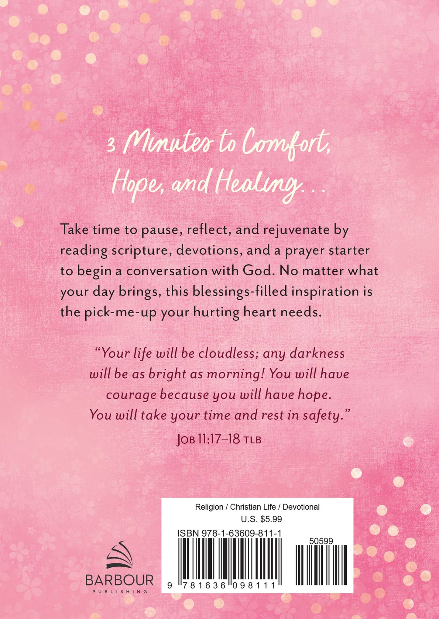Barbour Publishing, Inc. - 3-Minute Devotions to Find Hope When Life Hurts