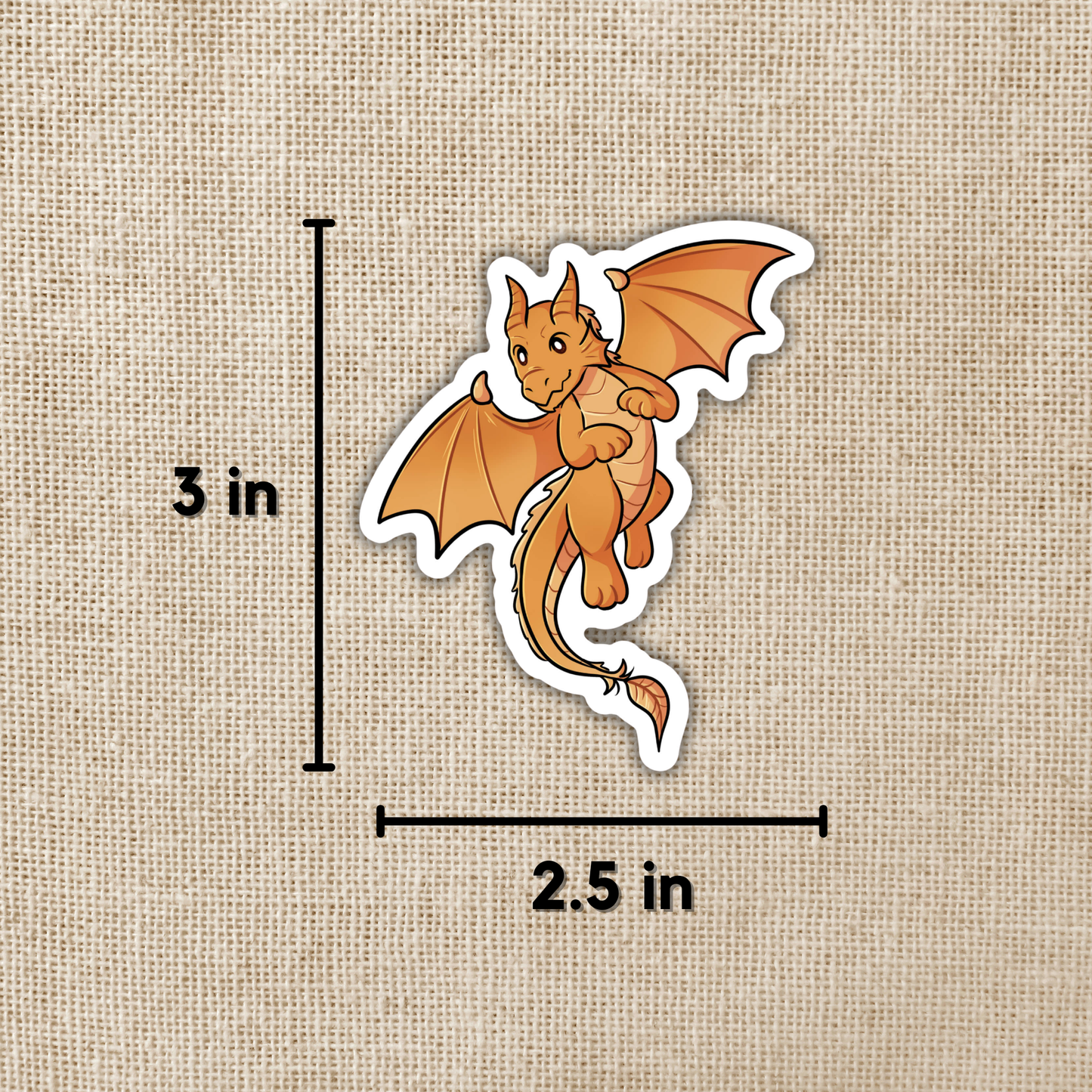 Andarna Flying Sticker | Fourth Wing