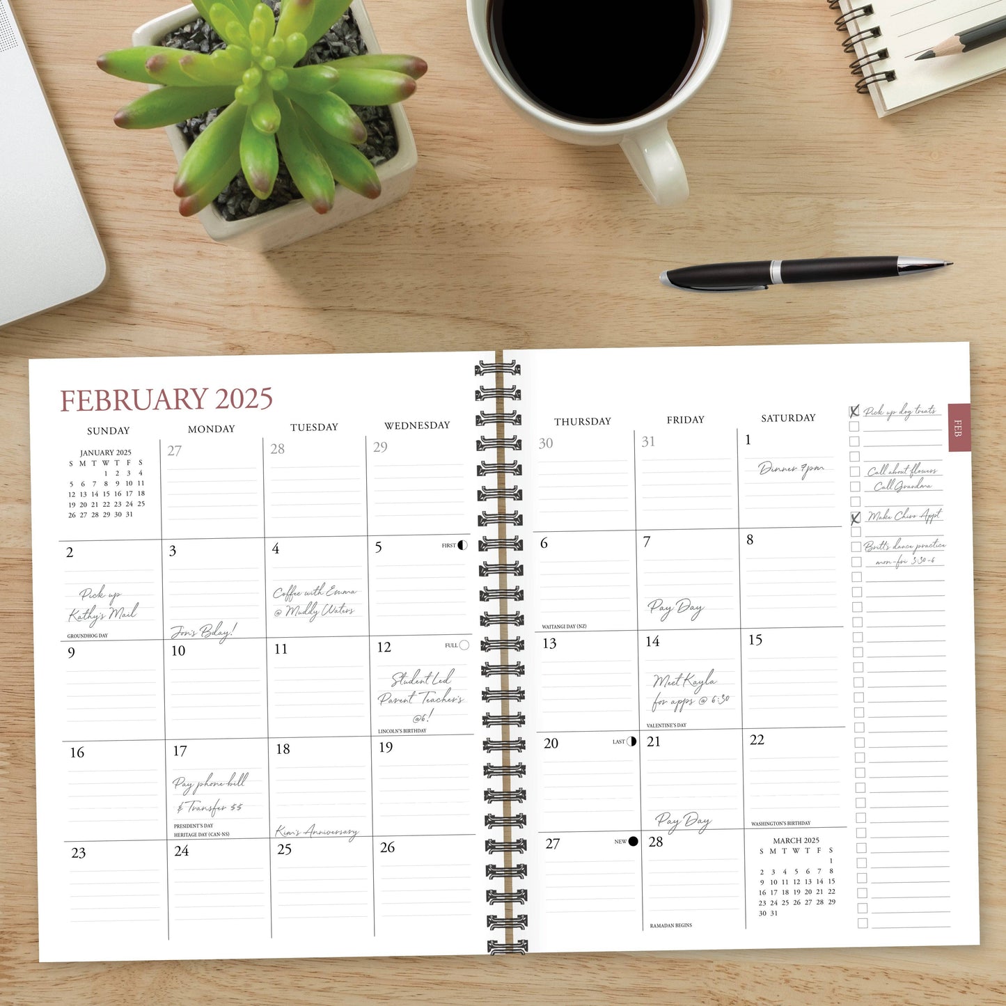 Paris Academic July 2024 - June 2025 8.5" x 11" Softcover Planner