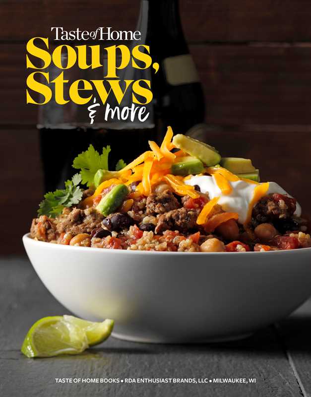 Simon & Schuster - Taste of Home Soups, Stews and More by