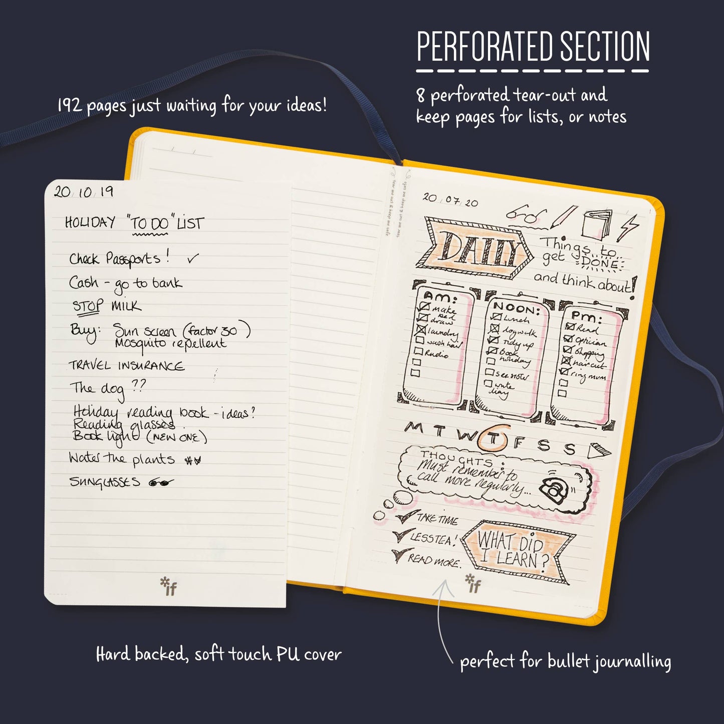 if USA - Bookaroo A5 Notebook: Fern
