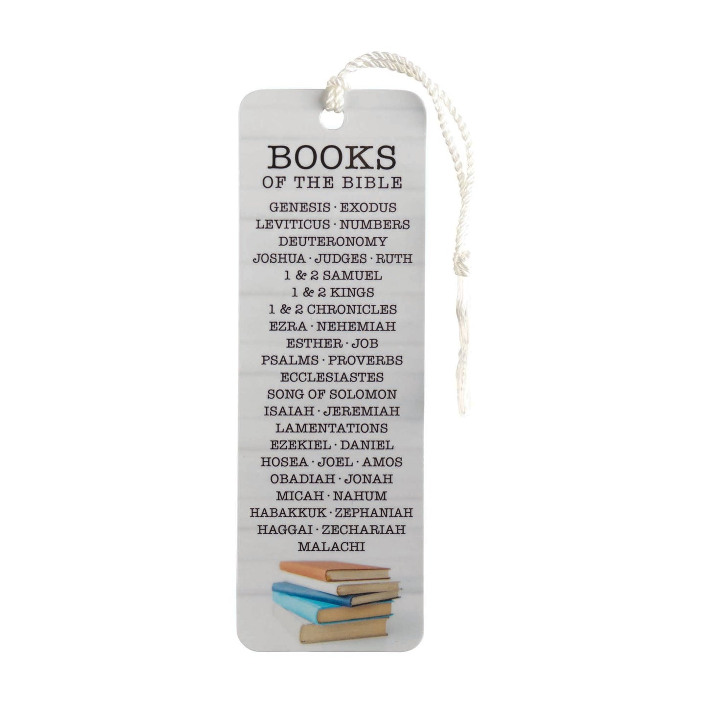 Books Of The Bible Tassel Bookmark