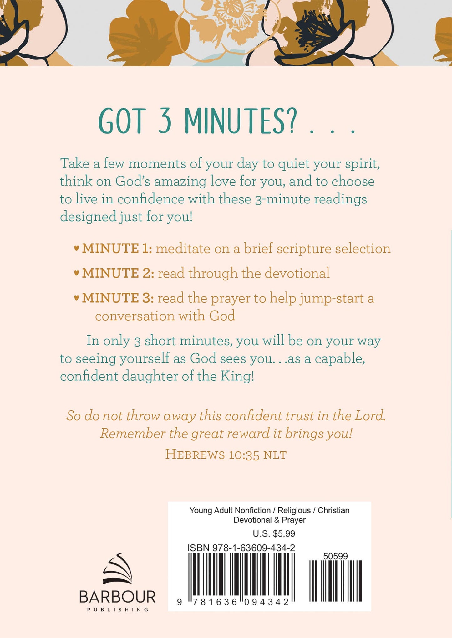 Barbour Publishing, Inc. - Choose Confidence: 3-Minute Devotions for Teen Girls