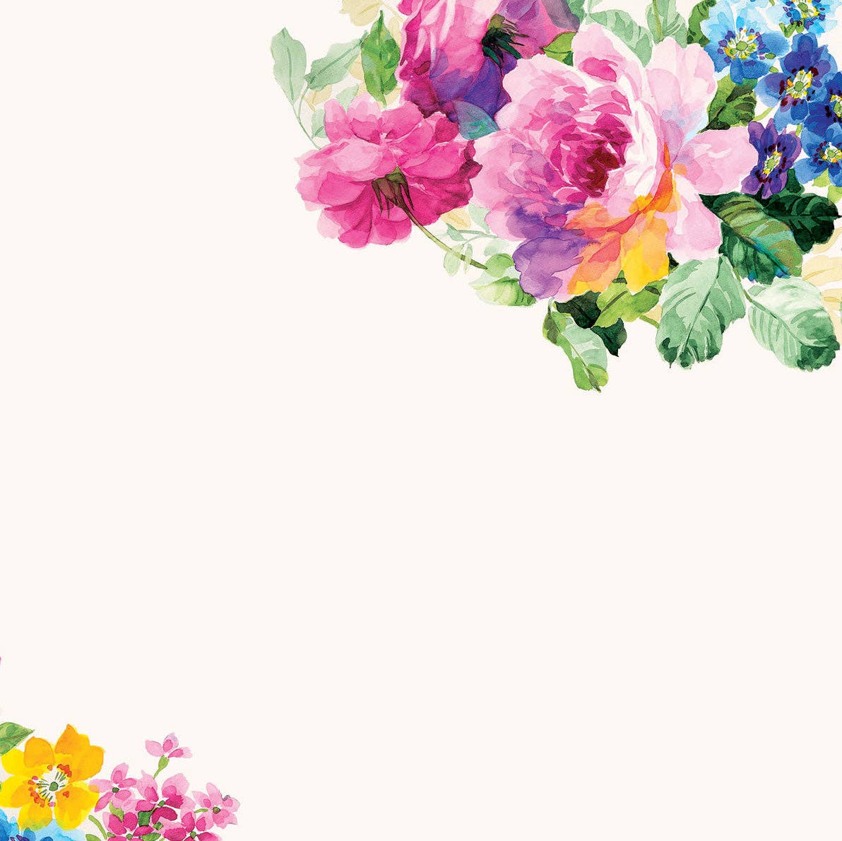 Peony Garden Desk Notes