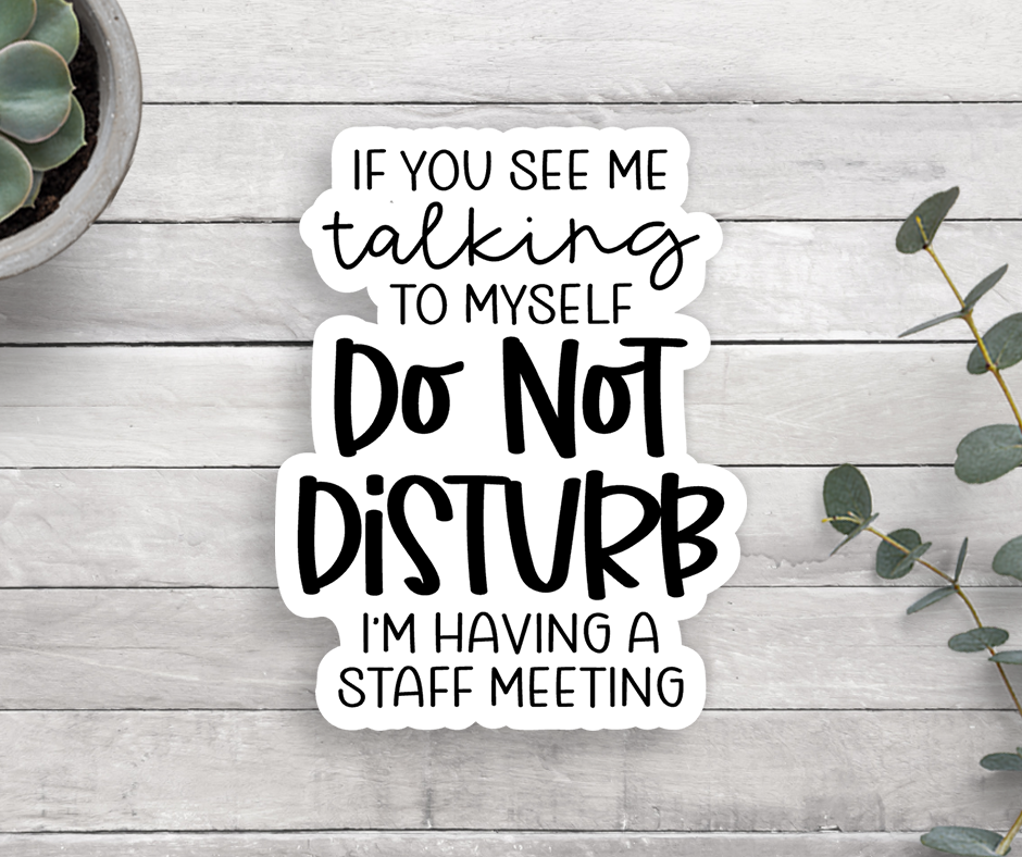 Expression Design Co - Do Not Disturb Vinyl Sticker