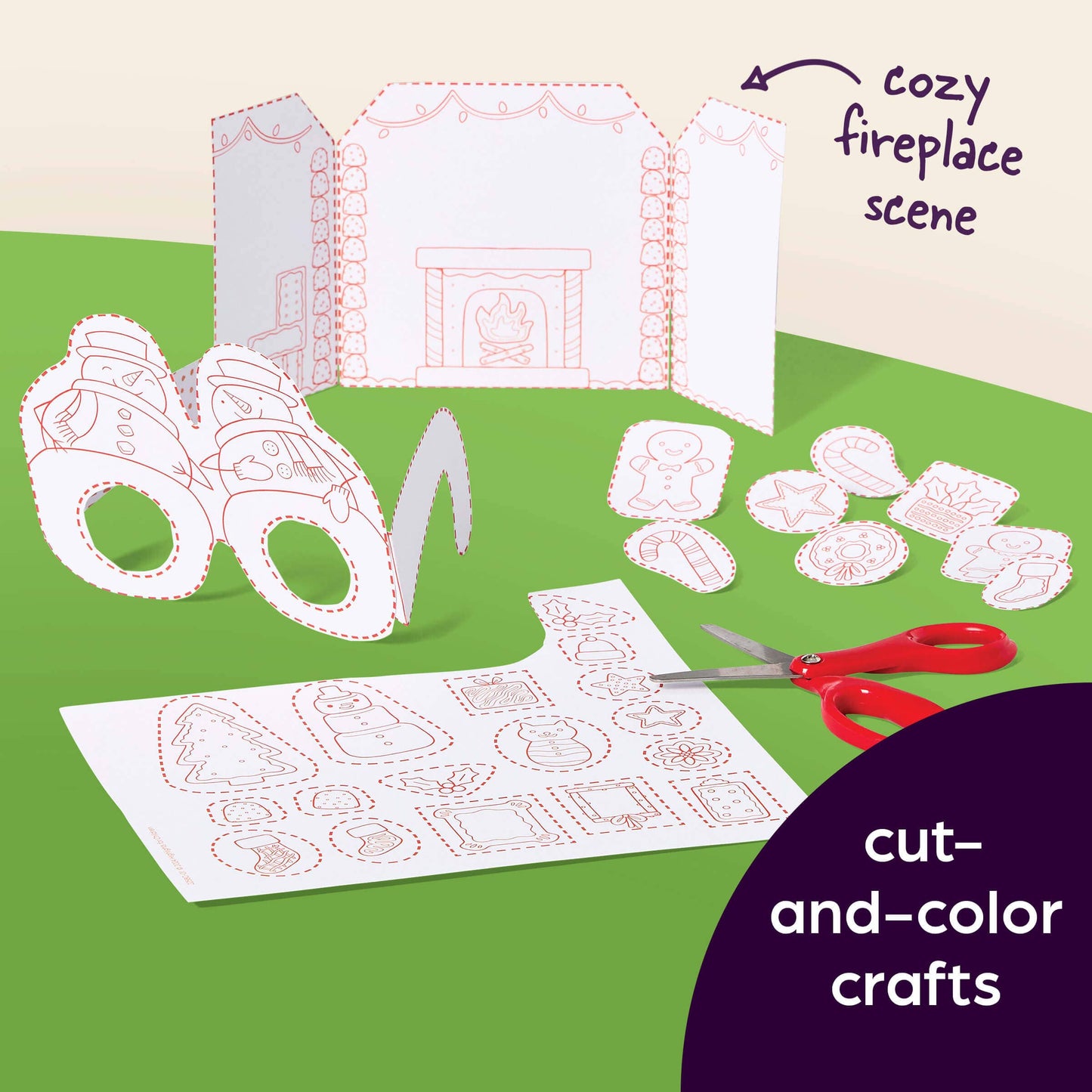 Highlights for Children - Cut, Paste, and Create Christmas