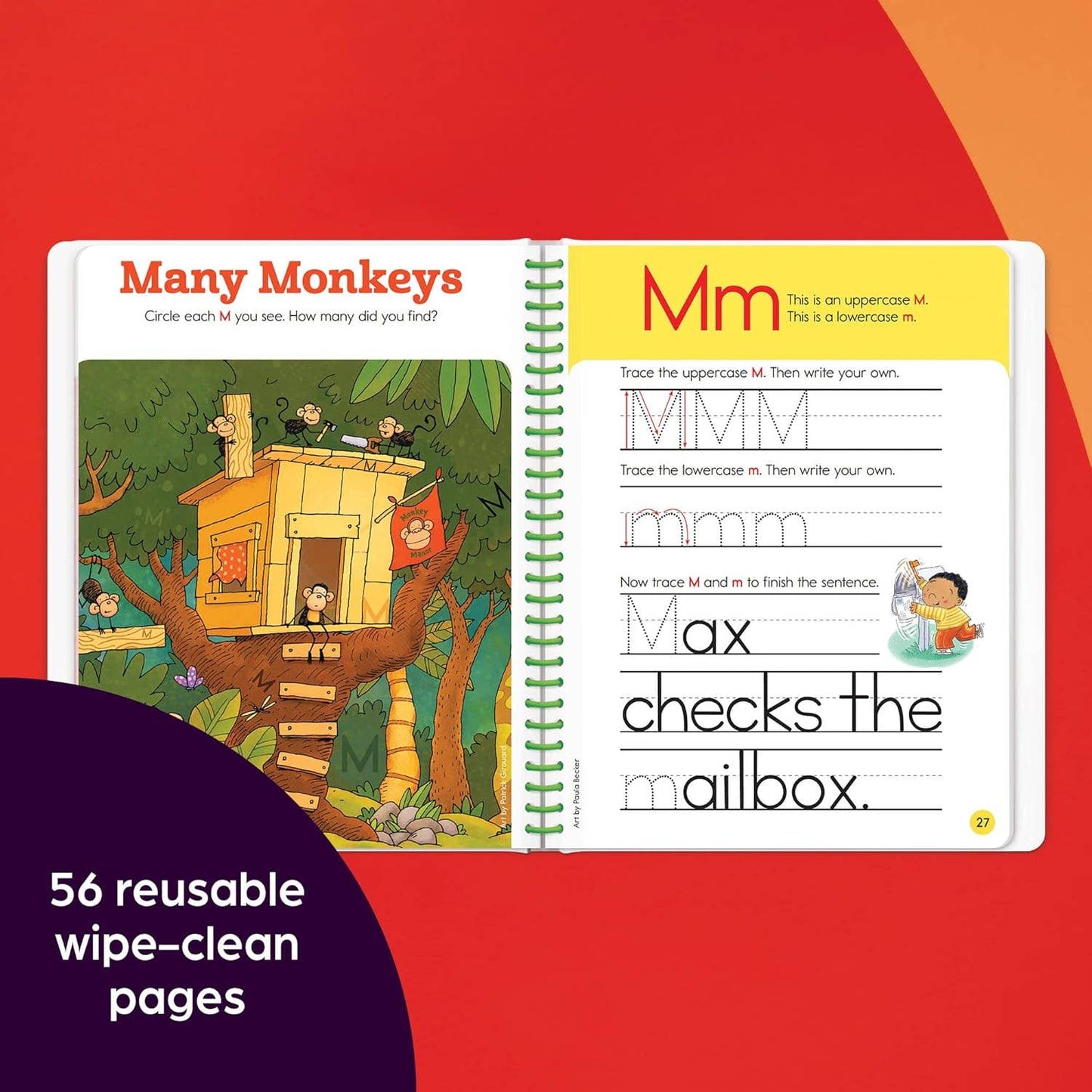 Highlights for Children - Write-On Wipe-Off Let's Write Letters