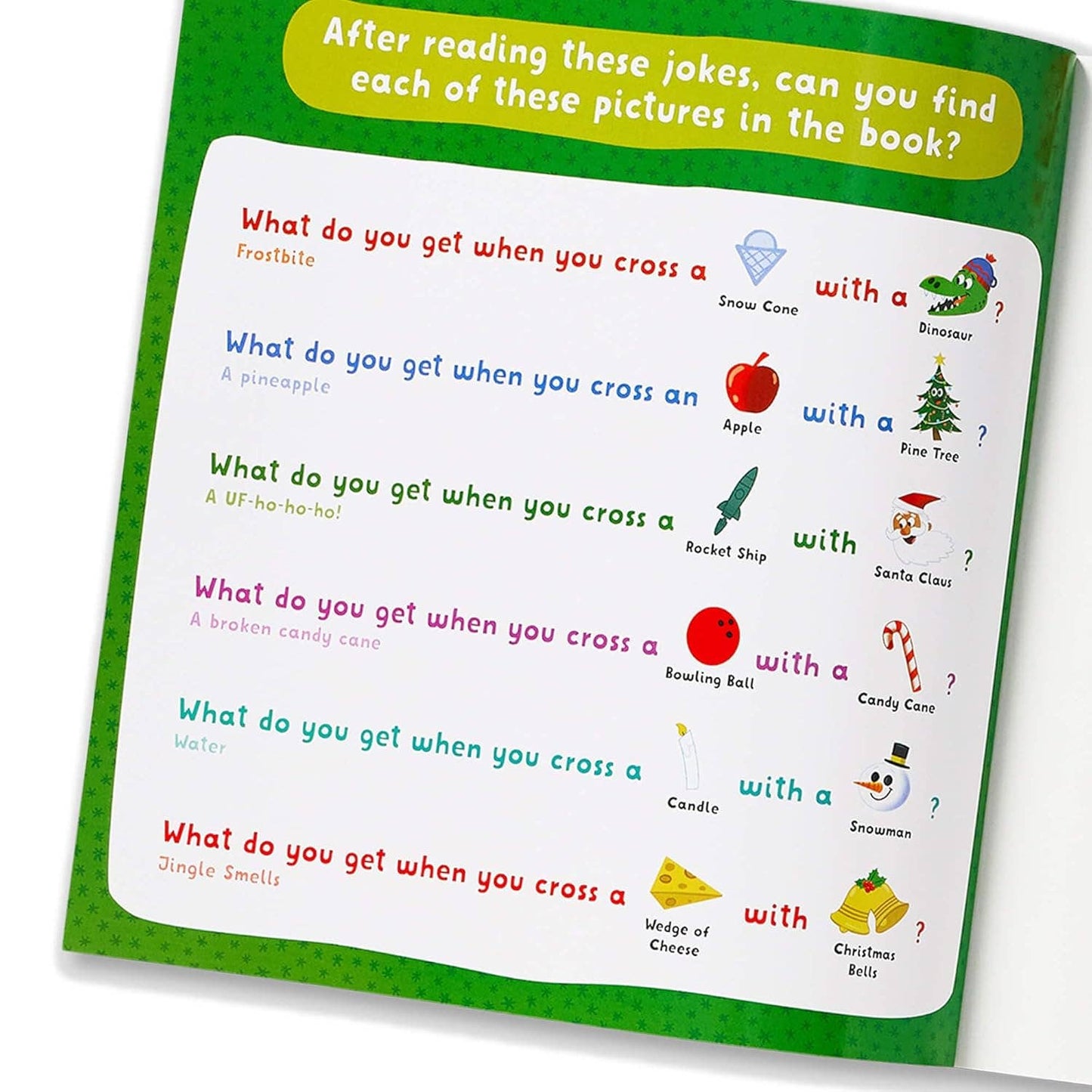 Highlights for Children - Hidden Pictures My First Lift-The-Flap Christmas Jokes