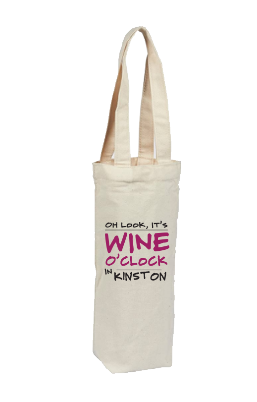 Familiar Goods - Wine O'clock Bottle Bag