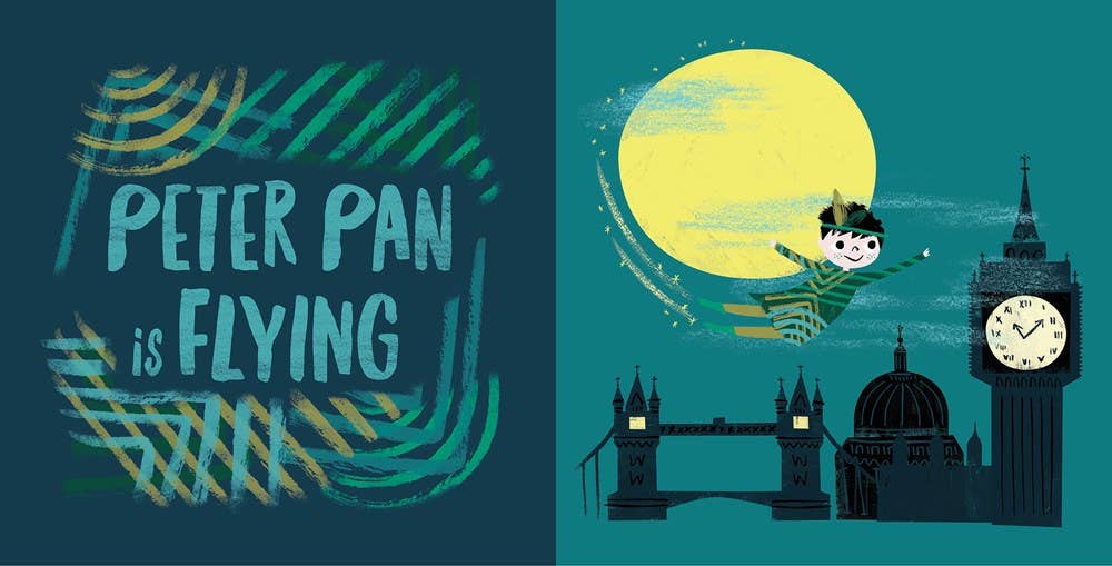 Gibbs Smith - Peter Pan: A BabyLit Adventure Primer