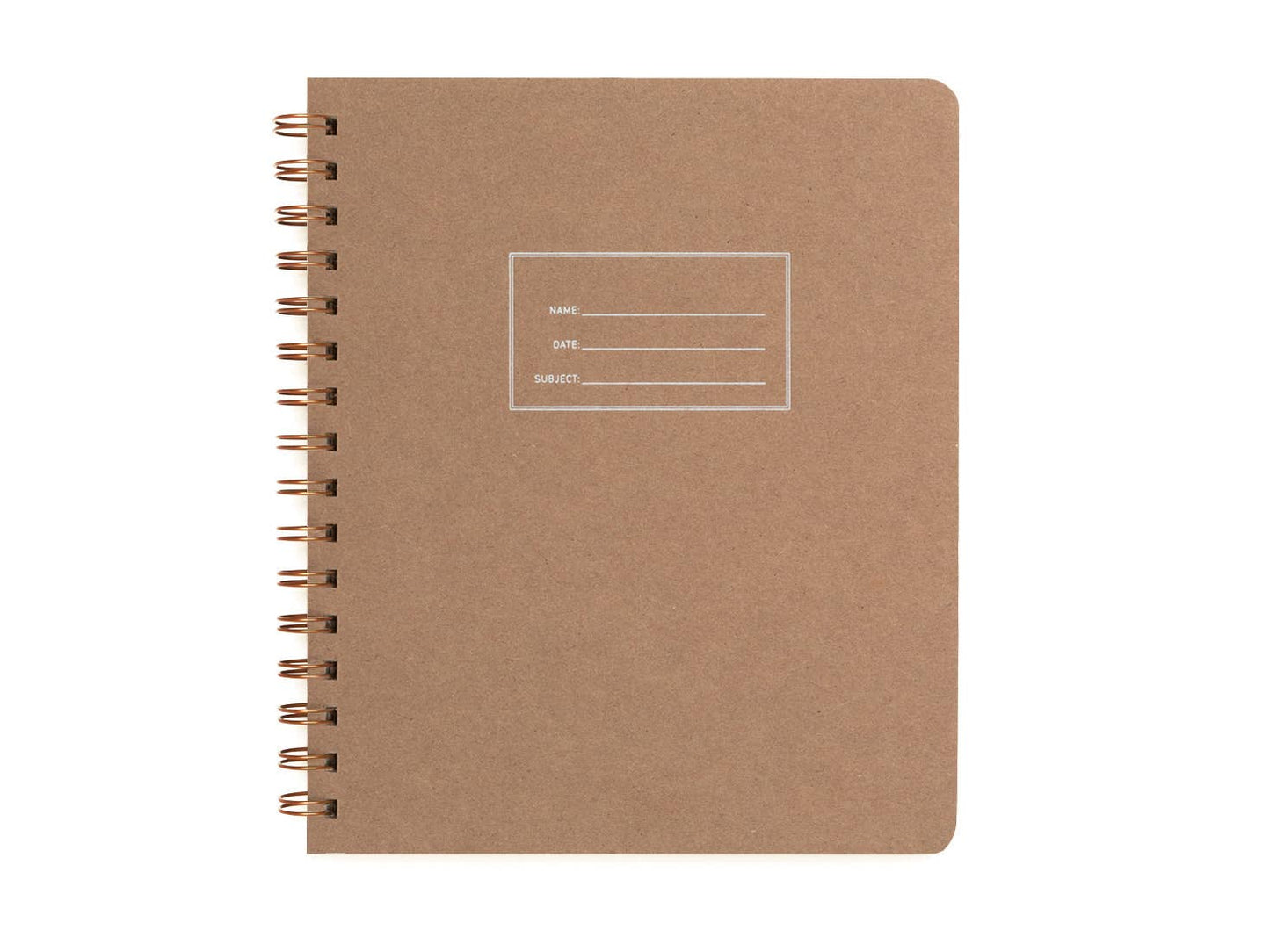 Standard Notebook - Kraft: Right Handed / Lined