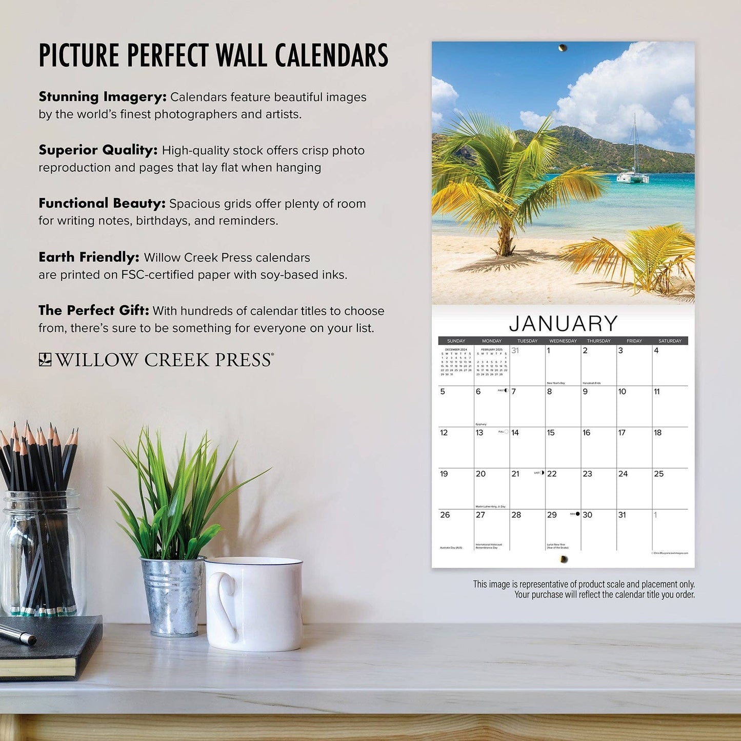 Wine Not? 2025 Wall Calendar