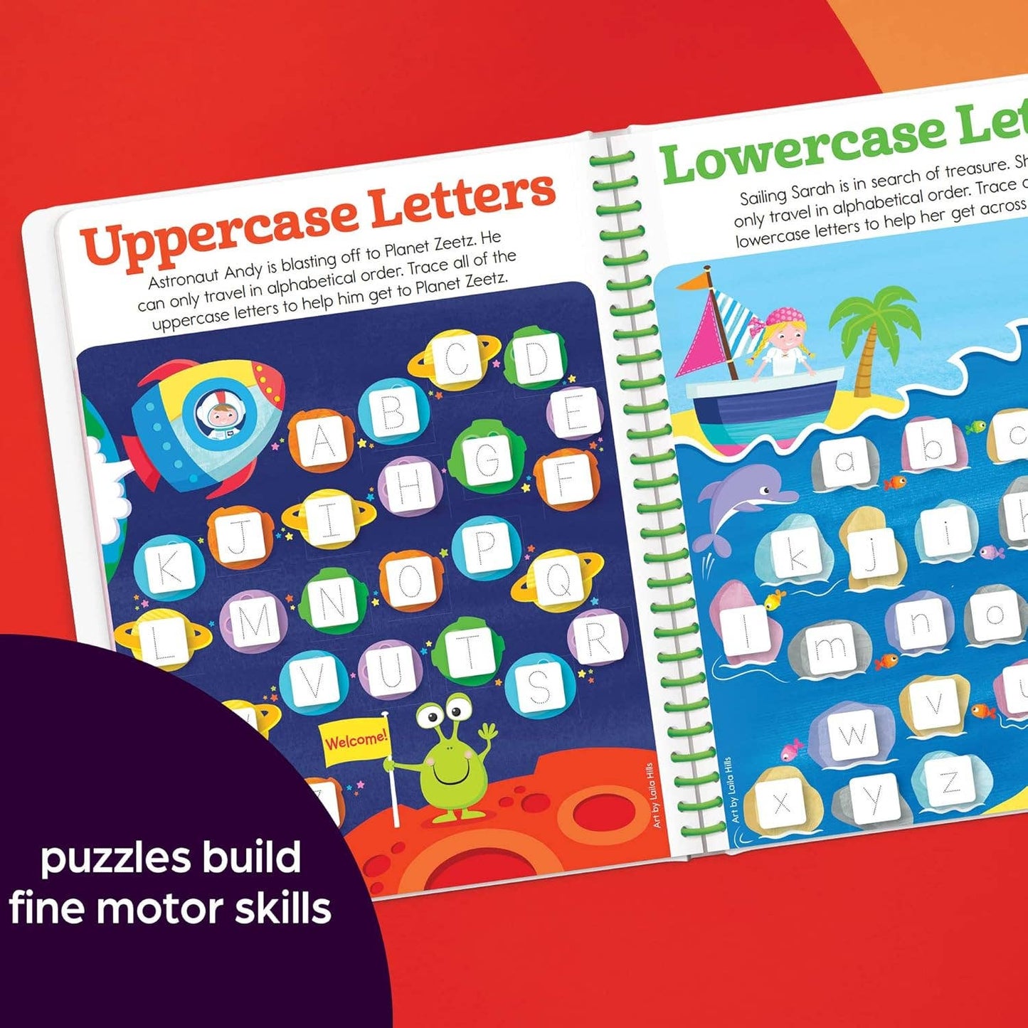 Highlights for Children - Write-On Wipe-Off Let's Write Letters