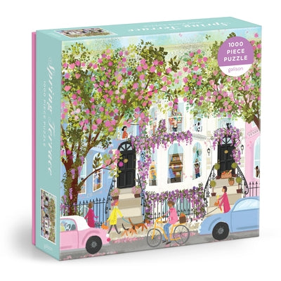 Joy Laforme Spring Terrace 1000 Piece Puzzle by Galison