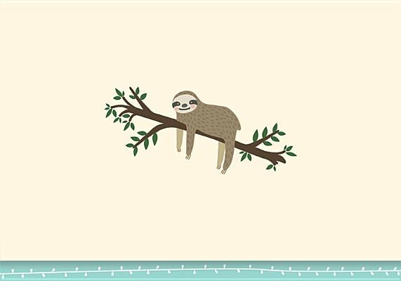 Note Card Sloth by Peter Pauper Press, Inc