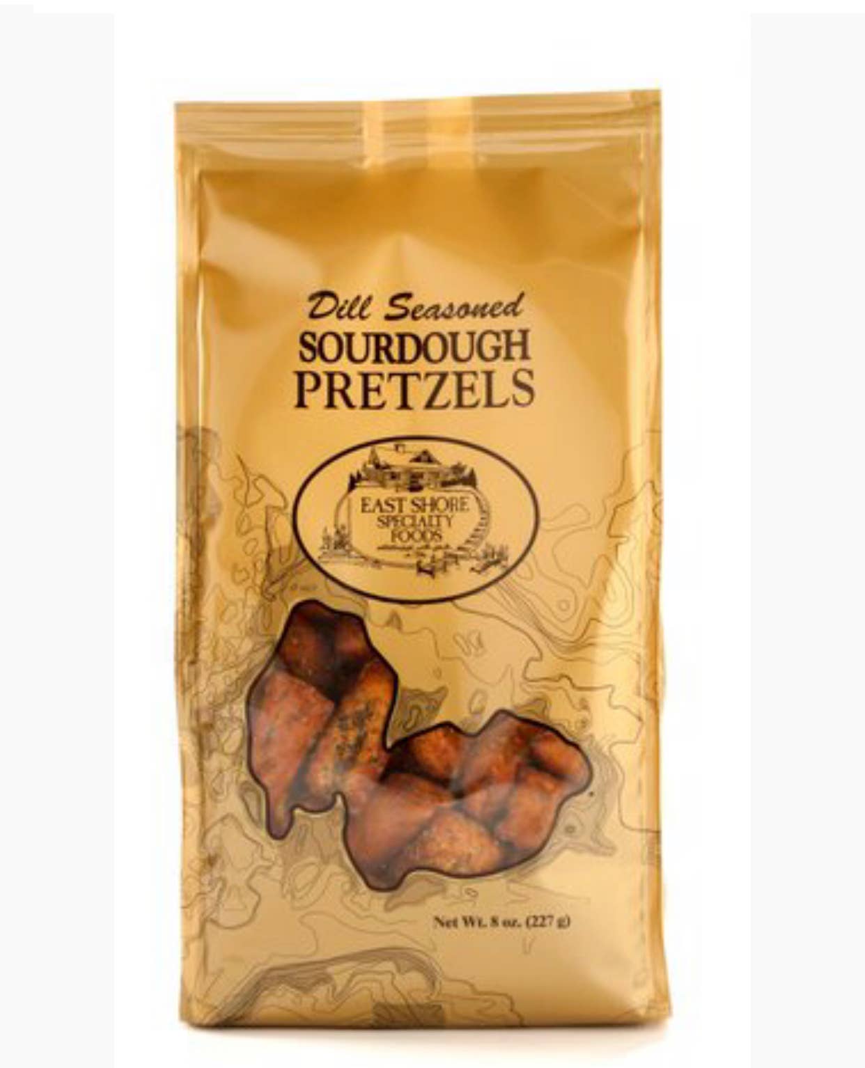 East Shore Specialty Foods, Inc. - East Shore Pretzels - Dill Seasoned Sourdough Pretzels - 8oz