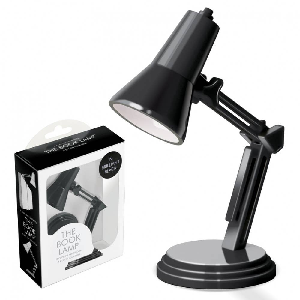if USA - The Book Lamp - Brilliant Black