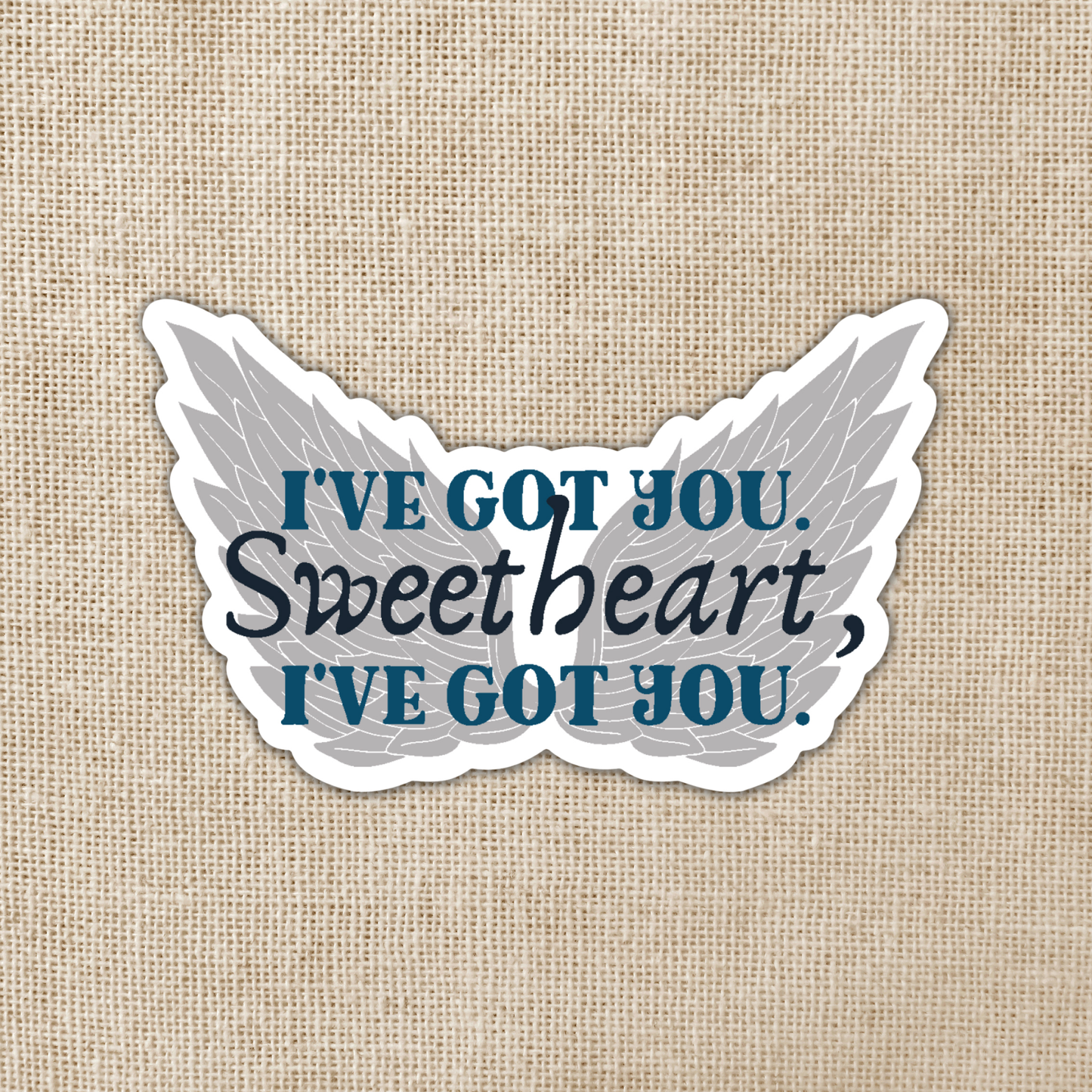Wildly Enough - I've Got You Sweetheart Sticker | Crescent City