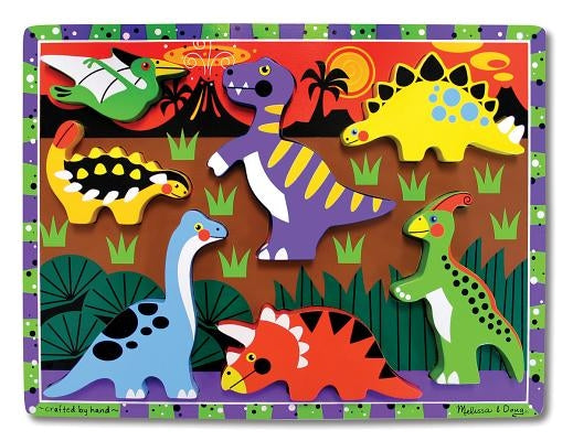 Dinosaurs Chunky Puzzle by Melissa & Doug