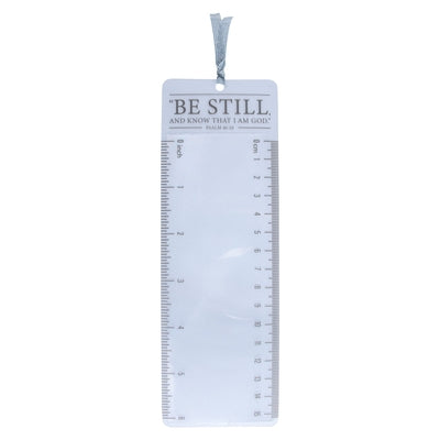 Christian Art Gifts Magnifying Bookmark: Be Still - Psalm 46:10 by Christian Art Gifts