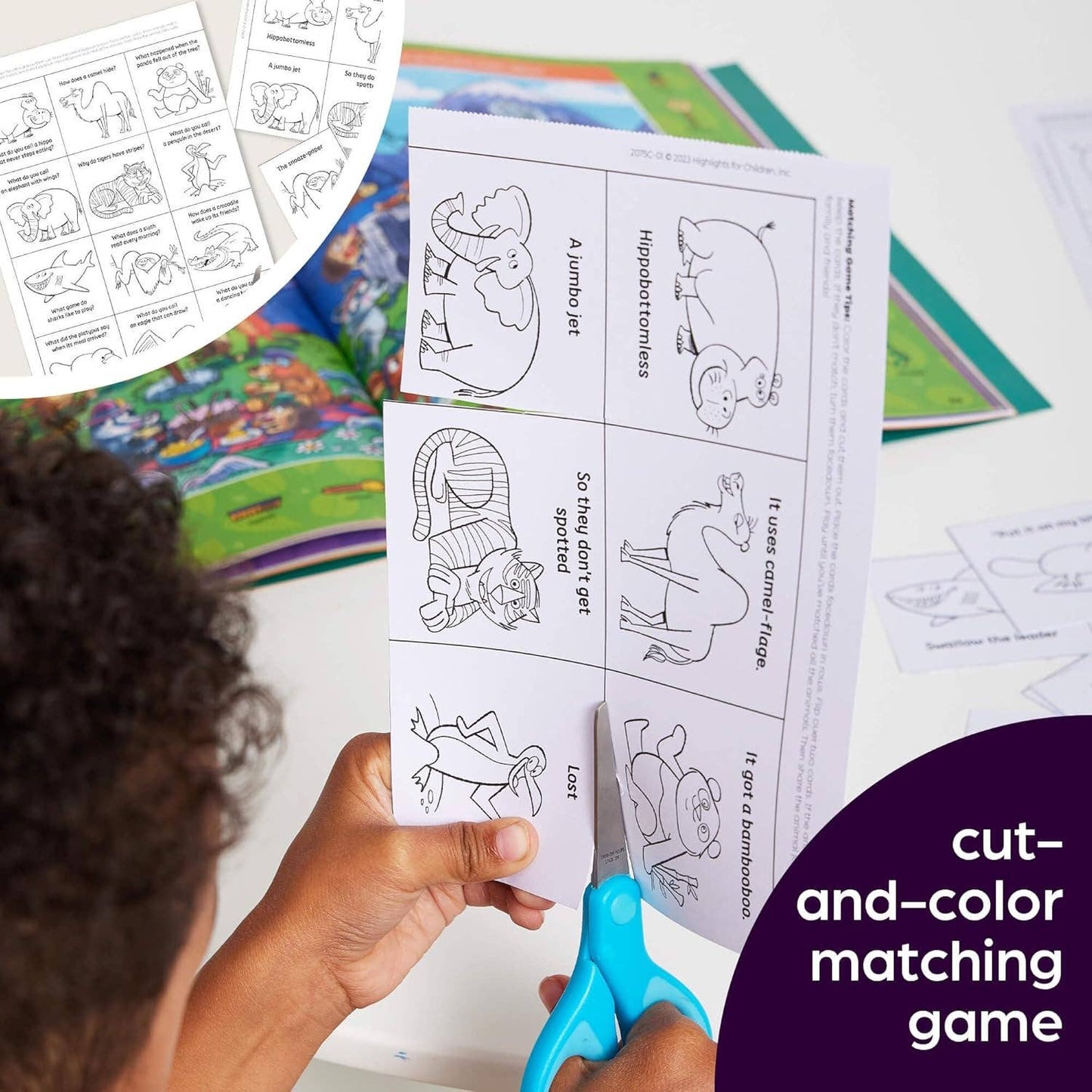 Highlights for Children - Wild Animals Puzzles Deluxe