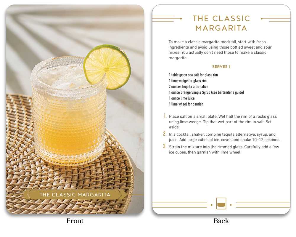 Make It a Mocktail Recipe Deck