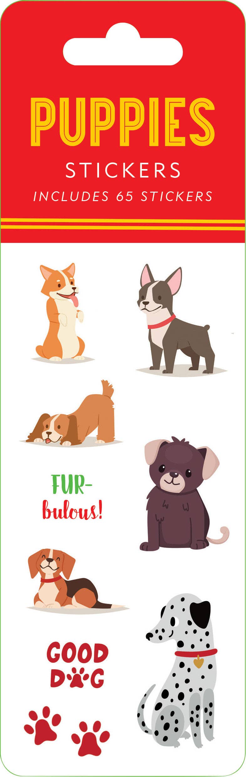 Peter Pauper Press - Puppies Sticker Set