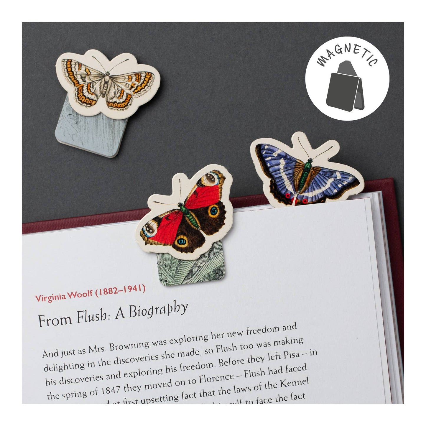 if USA - Mini-Marks Magnetic Bookmarks: Books