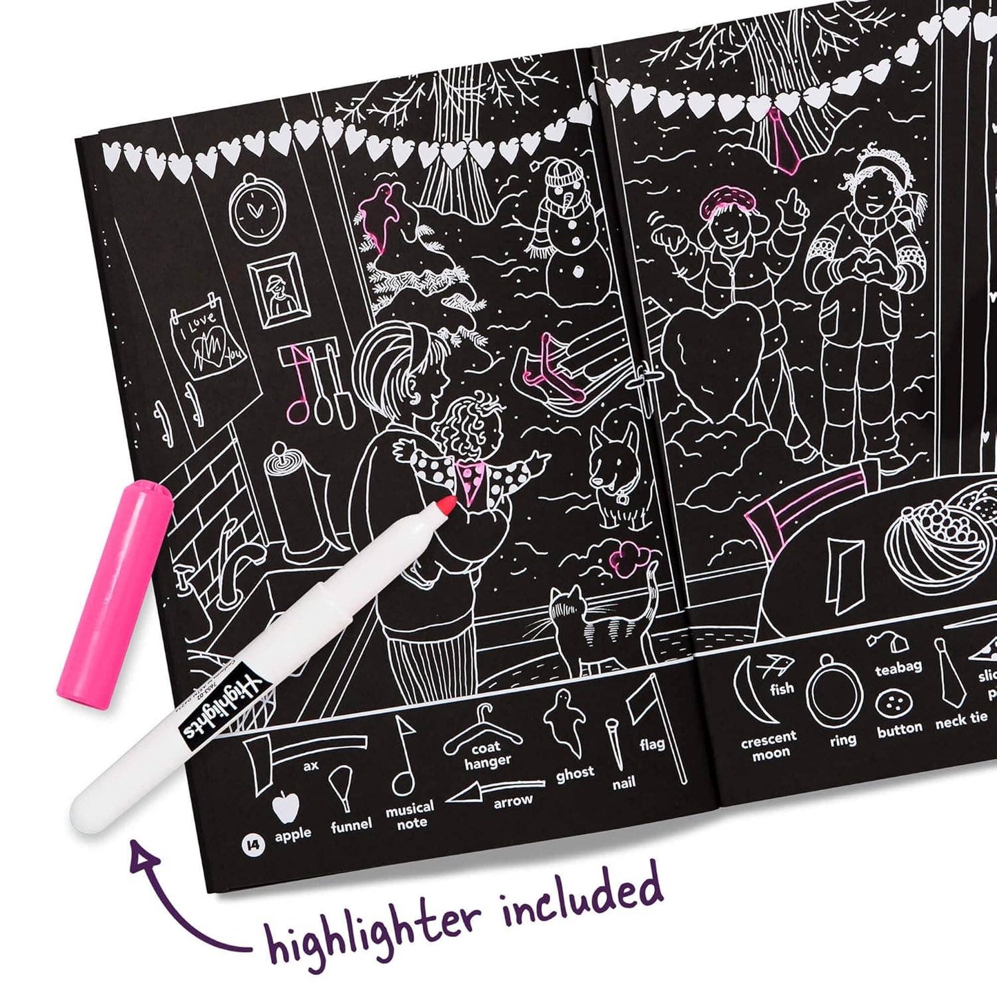 Highlights for Children - Valentine's Hidden Pictures Puzzles to Highlight
