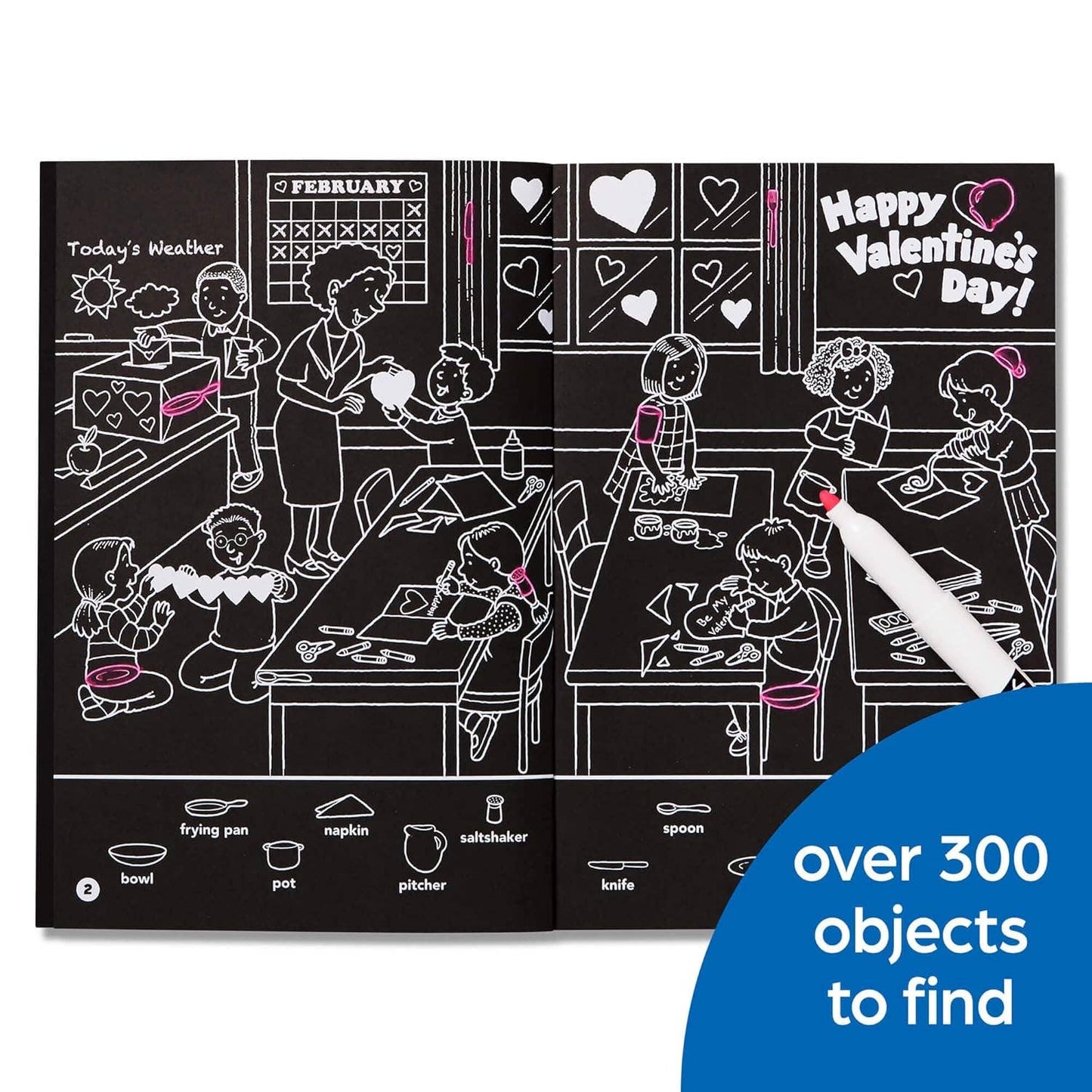 Highlights for Children - Valentine's Hidden Pictures Puzzles to Highlight