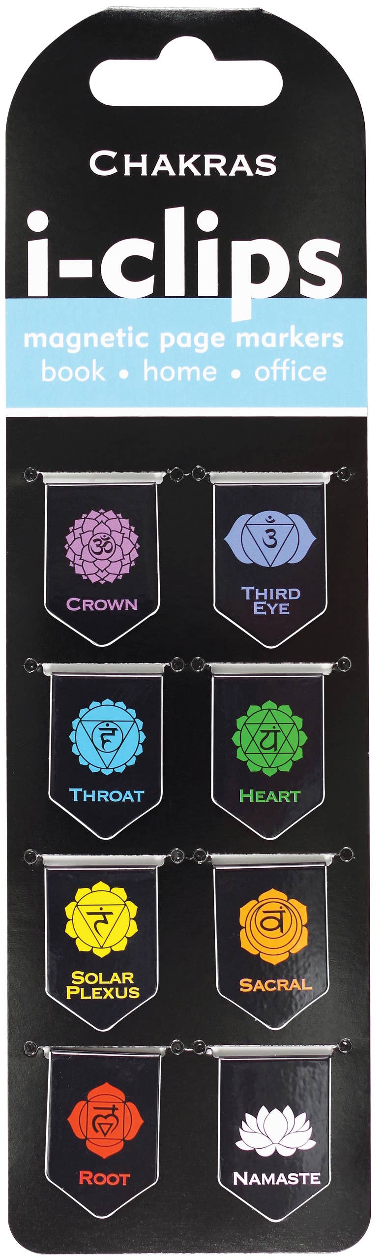 Chakras i-clips Magnetic Page Markers