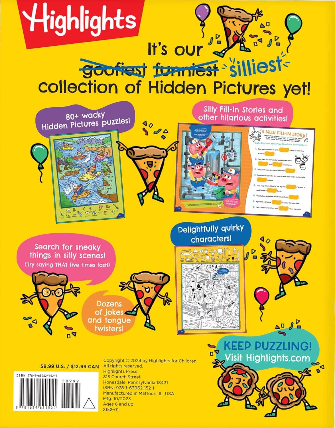 Highlights for Children - Silliest Hidden Pictures Puzzles Ever