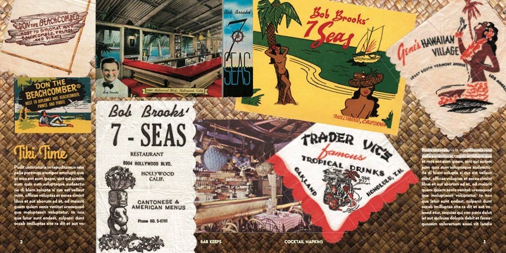 Gibbs Smith - Bar Keeps: Collection of California's Best Cocktail Napkins