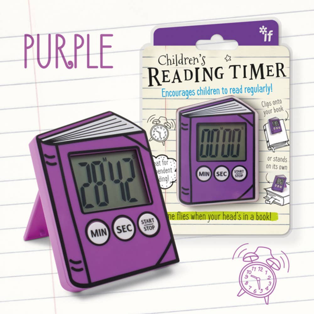if USA - Children's Reading Timer: Blue