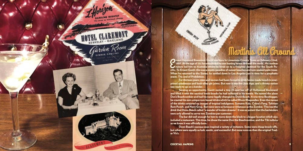 Gibbs Smith - Bar Keeps: Collection of California's Best Cocktail Napkins