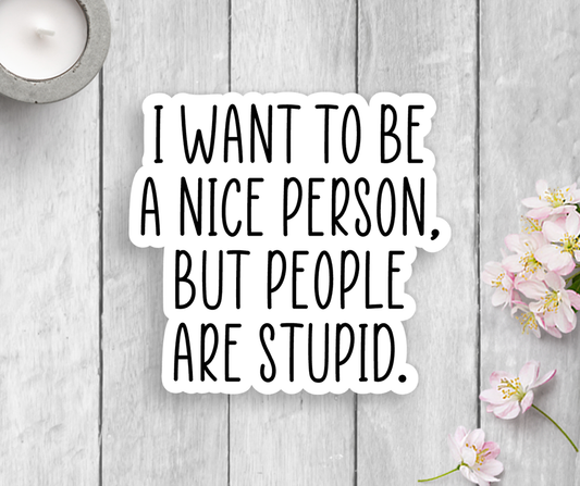 Expression Design Co - People Vinyl Sticker