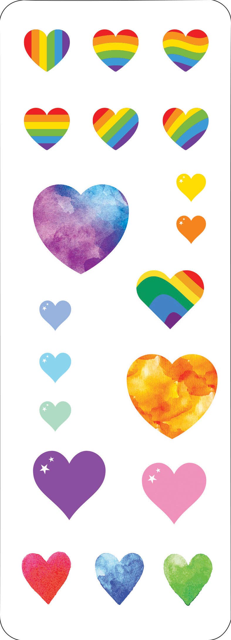 Peter Pauper Press - Hearts Sticker Set