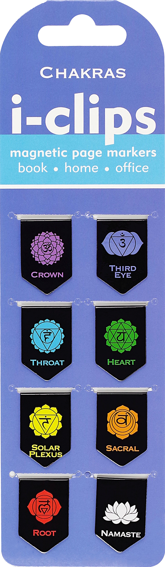 Chakras i-clips Magnetic Page Markers