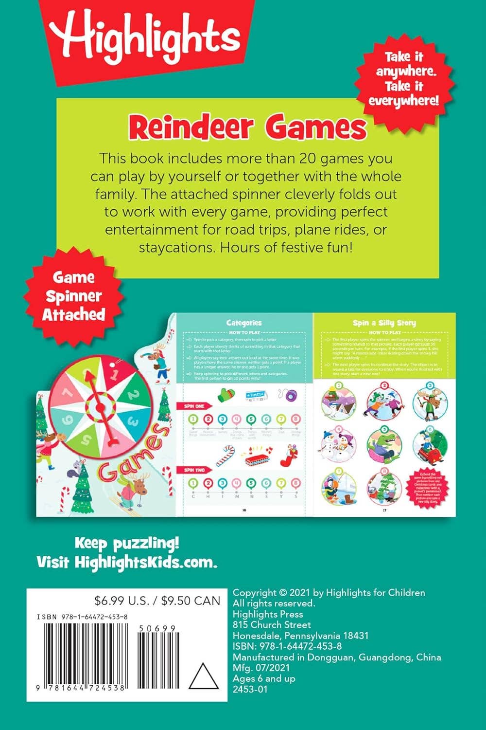 Highlights for Children - Reindeer Games