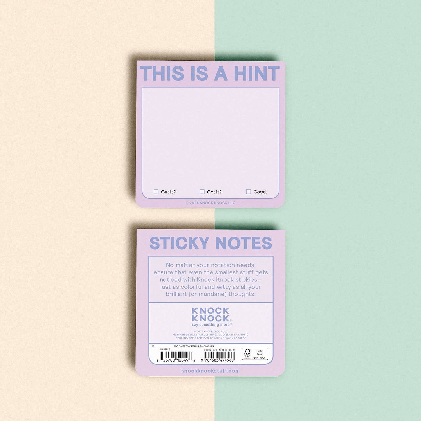 This Is a Hint Sticky Note