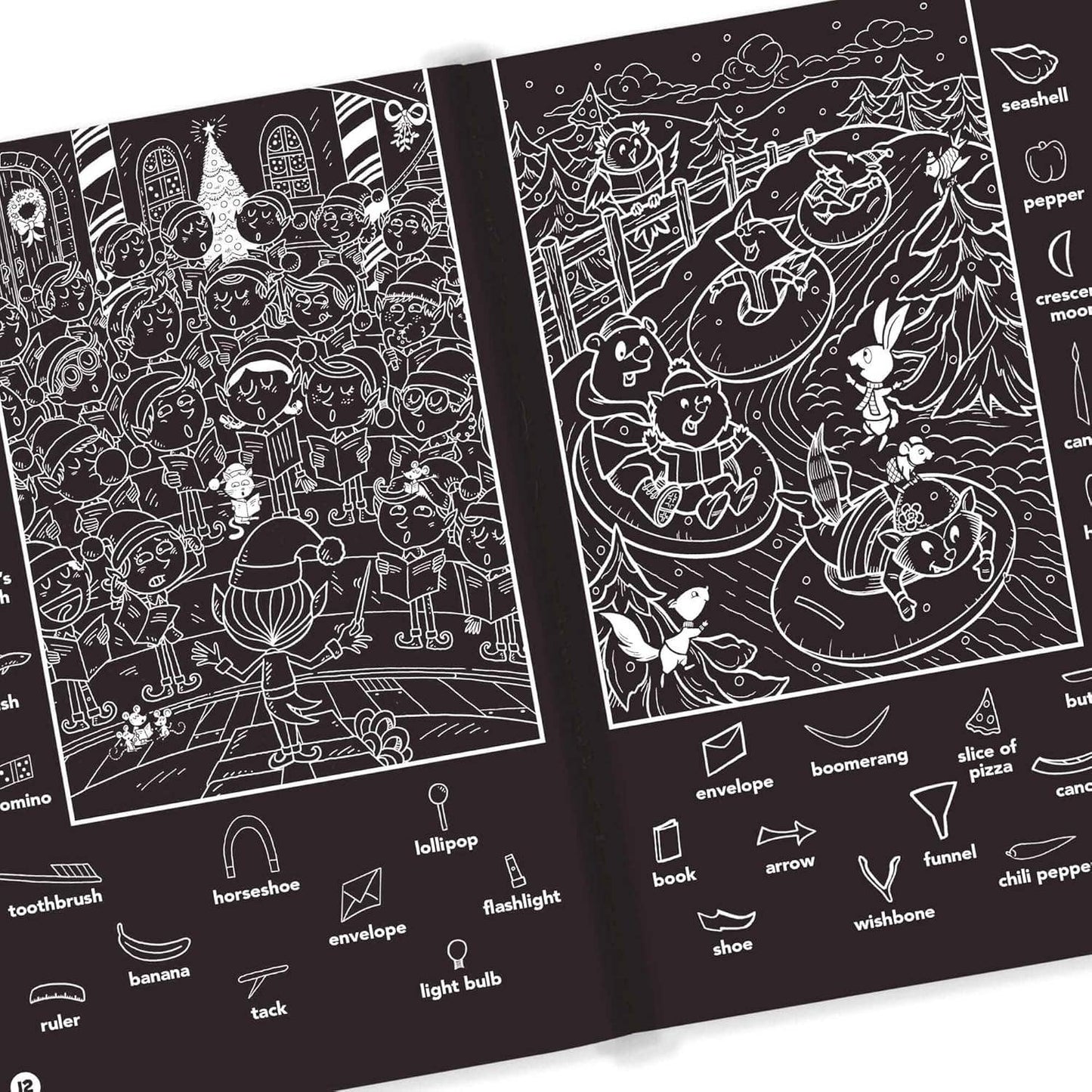 Highlights for Children - Christmas Hidden Pictures Puzzles to Highlight